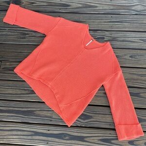 Free People Coral Sweater